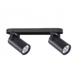 Gary Zidna Lampa Crna 2x15W GU10