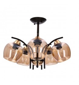Merra Luster Crni 5x40W E27