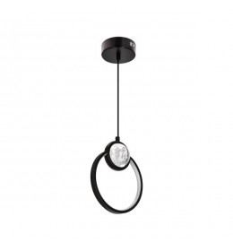 Lacrima Viseća Lampa Crna 15W LED 3000K