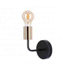 Spill Zidna Lampa Crna 1x60W E27