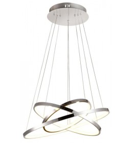 Lune Visilica Trostruki 60W LED 4000K Hrom