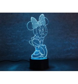 3D LED Lampa koja menja boju Mini Maus