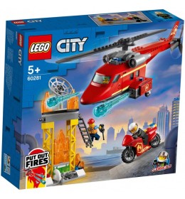 Lego kocke - Vatrogasni spasilački helikopter