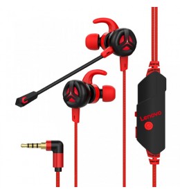 Lenovo HS-10 Surround 7.1 Gaming Headset, Red