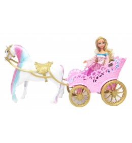 Dreameez Princess lutka s kočijom i konjem FU10119