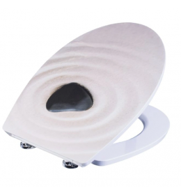 SAND HERZ relievo WC daska duroplast