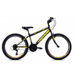 Dečiji bicikl Rapid 24 crno-žuto