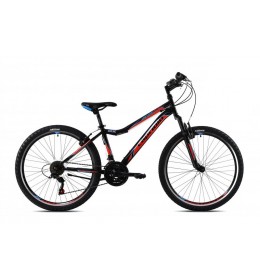 Capriolo muški bicikl diavolo dx 600FS 26"/18HT crno crveno 17"