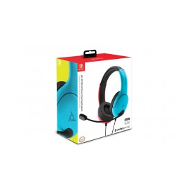 Nintendo Switch Wired Headset LVL40 Blue/Red