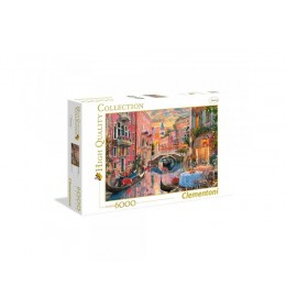 Puzzle 6000 hqc venice evening sunset Clementoni