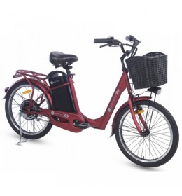  Električni bicikl Dakota crvena 22 in