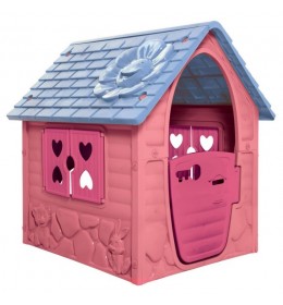 Dohany Toys velika kućica za decu roze 106x98x90