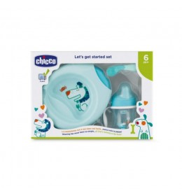 Chicco Poklon set 6 +  Pribor za jelo 