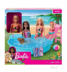 Barbie lutka sa bazenom A070971