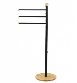Stalak za peškire BAMBOO&BLACK