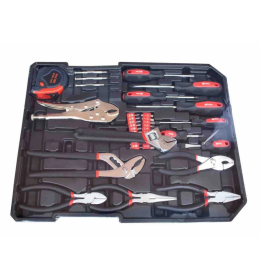 Set Alata u Koferu HEDOTOOLS 186 Elemenata