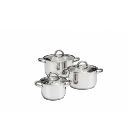 Set šerpi inox 16/20/24 cm 6/1 delova 