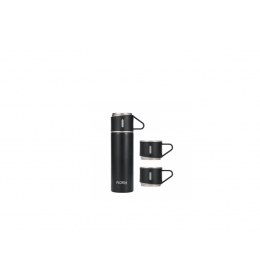 Termos boca 500ml  3 šolje set crni Zilan zln0743