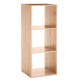 Stalak sa 3 police 34,5x32x100,5cm drvo braon