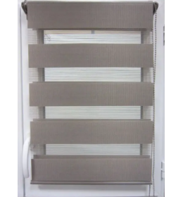 Zavesa rolo zebra 60x90 cm taupe