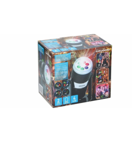 Disko projektor 4 led 4 boje