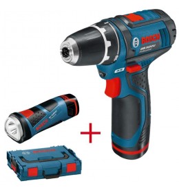 Aku bušilica Bosch Professional GSR 12V-15 Aku lampa GLI PocketLED