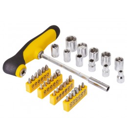 Set bitova sa T odvijačem FIELDMANN FDS 1017-37R