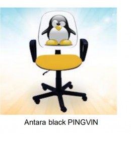 Dečija stolica Antara Black Pingvin 