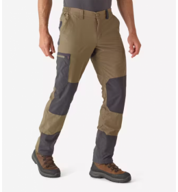 Braon izdržljive i prozračne pantalone 520 smedja/siva 