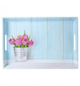 Kesper poslužavnik tulipani KSP77392 50 x 35 x 4.5 cm