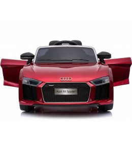 Automobil na akumulator Audi r8 spyder Red