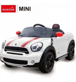 Autić na akumulator Rastar Mini Countryman 12V beli