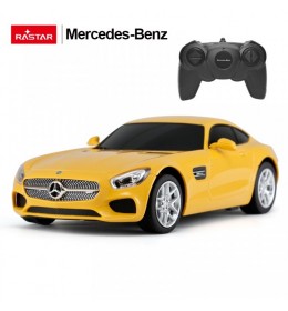 Autić na daljinsko upravljanje Rastar Mercedes Benz AMG GT 1:24 žuti