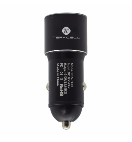 Auto punjac Teracell Evolution DLS-TC06 2xUSB+3.1A iPhone Lightning crni