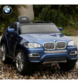 Automobil na akumulator BMW X6 plavi