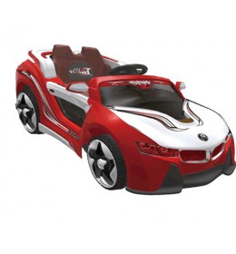 Automobil na akumulator model 208 crveni