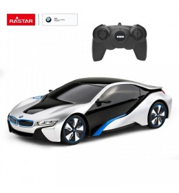 Automobil na daljinsko upravljanje BMW i8 1:24 sivi