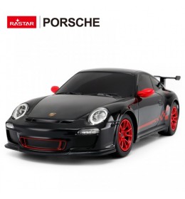 Automobil na daljinsko upravljanje Porsche GT3 1:24 crni