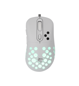 White Shark GM 5013 AZRAEL Gejming miš 12800 DPI Beli