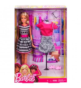 Barbie lutka i fashion set 19868