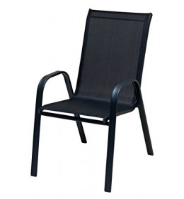 Baštenska stolica crna