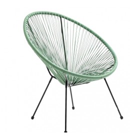 Baštenska stolica Lounge zelena