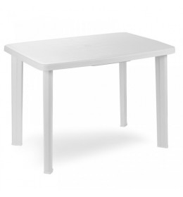 Baštenski sto plastični Faretto 101cm x 68cm x 72cm beli