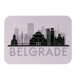 Metalna kutija Belgrade 14,2x10x3 cm Lila
