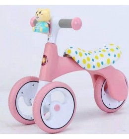 Bicikl bez pedala model 763 roze