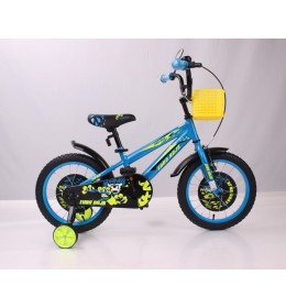 Dečiji bicik BMX 16" plavo žuta