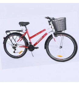 Bicikl City Bike Mirage 26in 18 crveno beli