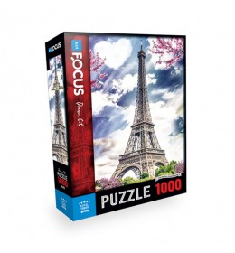 Blue Focus Puzzle 1000 delova Ajfelov toranj