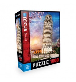 Blue Focus Puzzle 1000 delova Krivi toranj u Pizi
