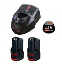 Bosch Starter set 2x GBA 12V 3.0Ah + GAL 1230 CV